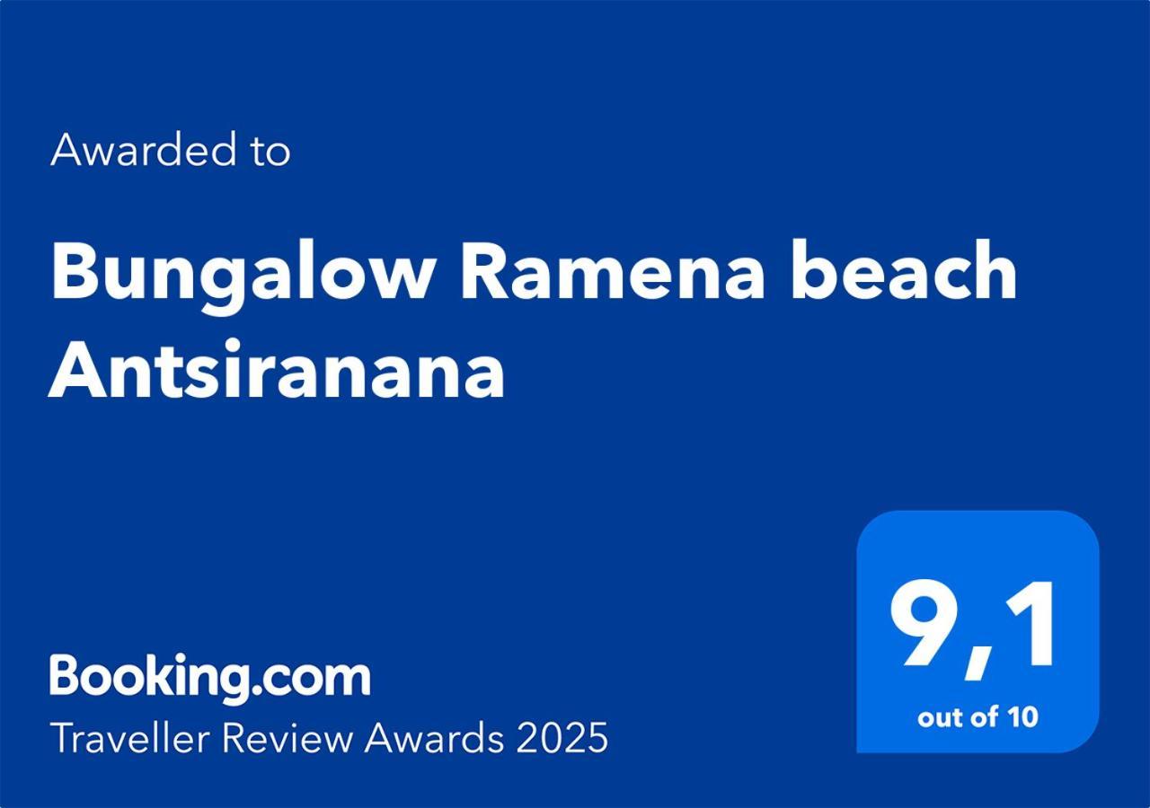 Bungalow Ramena Beach Antsiranana Andjamen Esterno foto